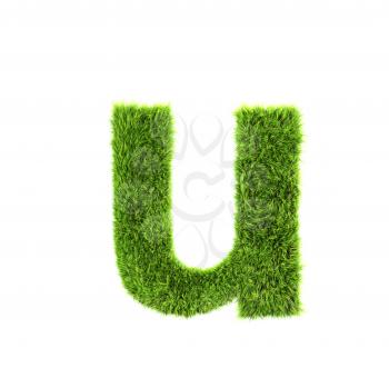 Royalty Free Clipart Image of a Letter 'u'