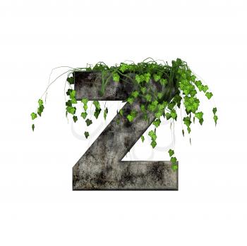 Royalty Free Clipart Image of a Letter 'Z'