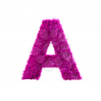 pink grass letter