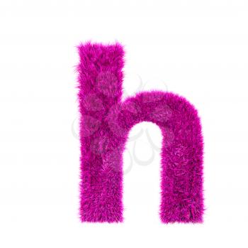 pink grass letter