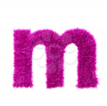 pink grass letter