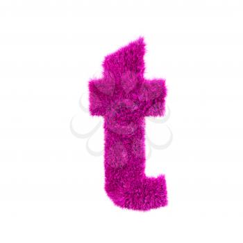 pink grass letter