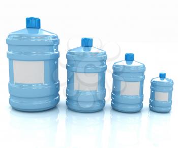 water bottles