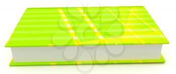 Book on a white background