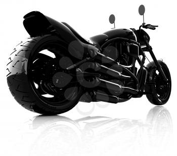 abstract racing motorcycle concept