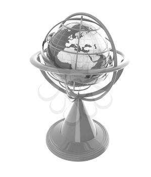 Terrestrial globe model 