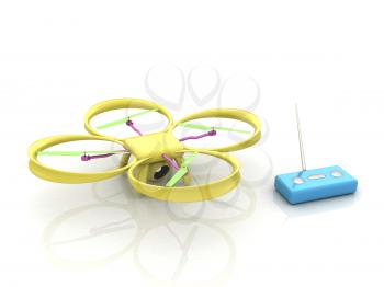 Drone with remote controller