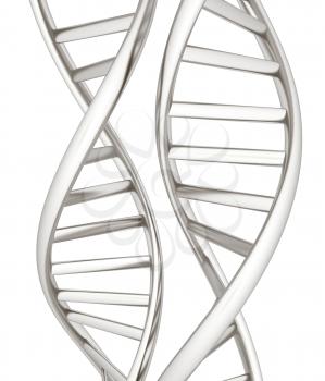 DNA structure model. 3d illustration