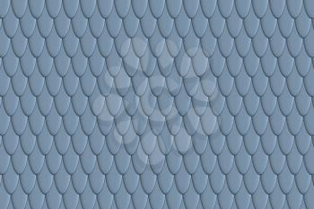 Fish scales background. Animal skin texture. Graphic design element for web, restaurant flyers, food posters, scrapbooking. 3D illustration