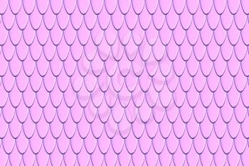 Fish scales background. Animal skin texture. Graphic design element for web, restaurant flyers, food posters, scrapbooking. 3D illustration