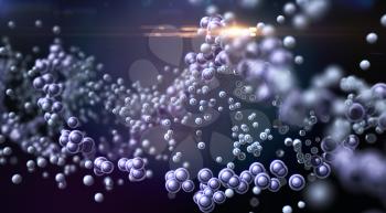 Abstract molecular structure