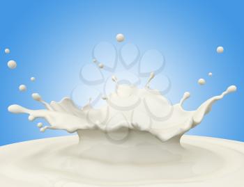 Milk splash