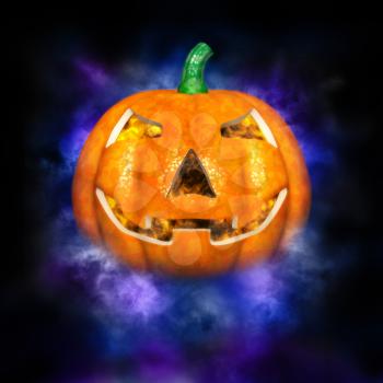 Halloween night background