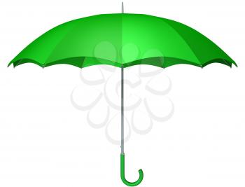 Green umbrella