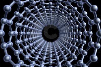 Inside graphene molecular structure 