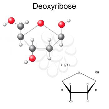 Deoxyribose Clipart