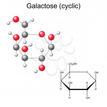 Galactose Clipart