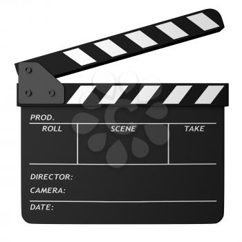 Download Clapper, Clapper Board, The Film. Royalty-Free Vector