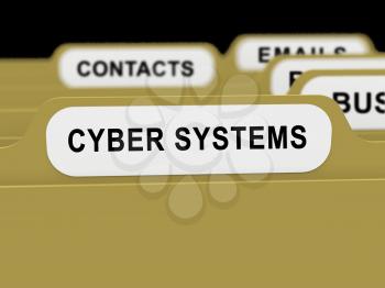 Cyber Physical Systems Bot Interaction 3d Rendering Shows Future Digital Evolution For Manufacturing Process And Production