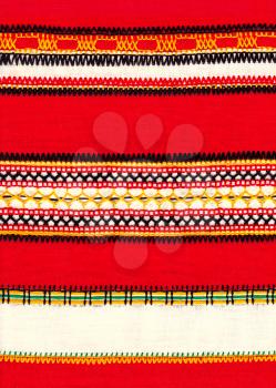 Russian national embroidery.