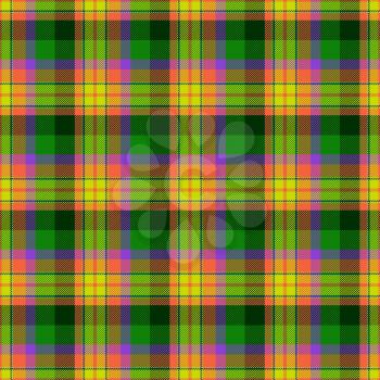 Typical colorful scottish tartan fabric texture.