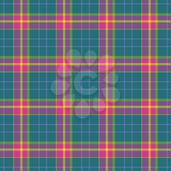 Typical colorful scottish tartan fabric texture.