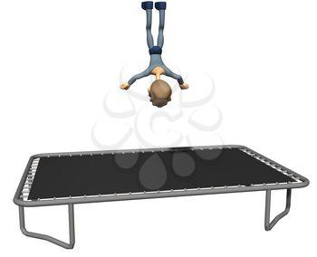 Trampoline Clipart