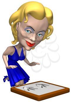 Actress Clipart