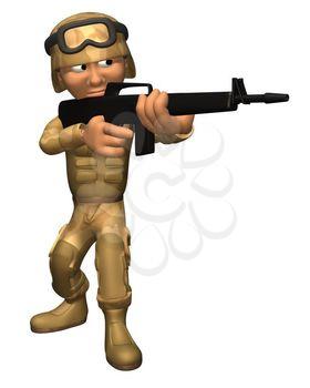 Armed Clipart