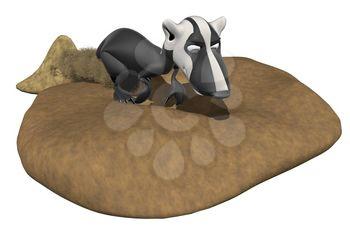 Badger Clipart