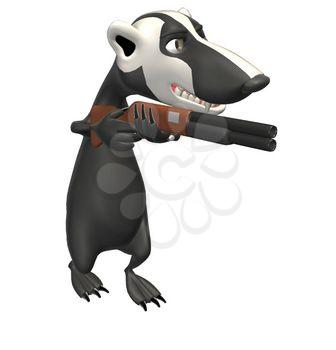 Badger Clipart