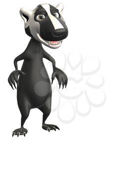 Badger Clipart