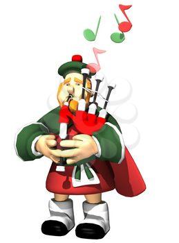 Bagpipes Clipart