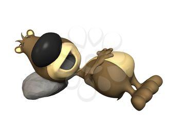 Snoozing Clipart