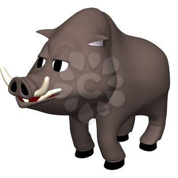 Warthog Clipart