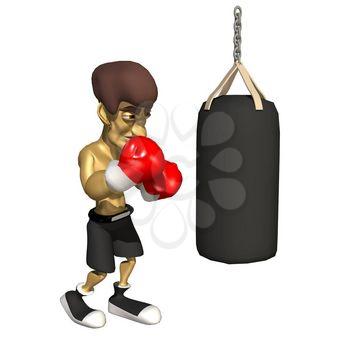 Punching Clipart