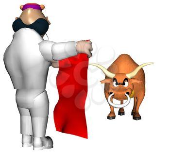 Bullfighting Clipart