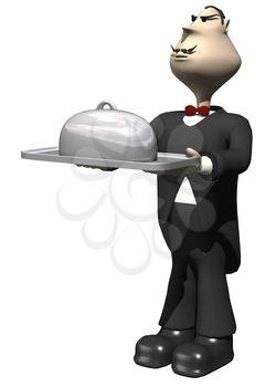 Butler Clipart