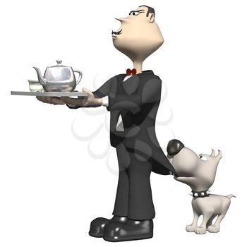 Butler Clipart