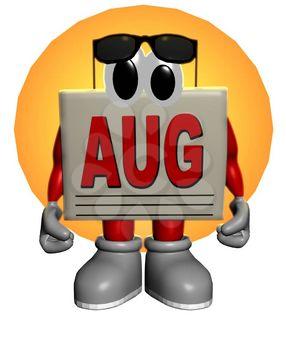 August Clipart