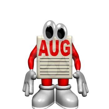 August Clipart