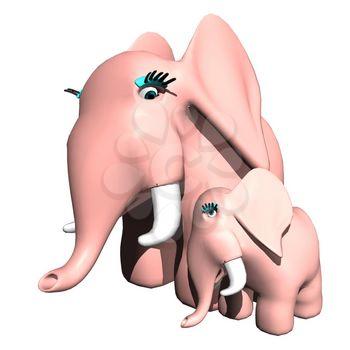 Pachyderms Clipart