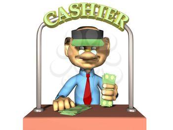 Cashier Clipart