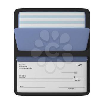 Checkbook Clipart