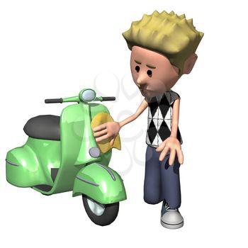 Scooter Clipart