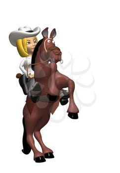 Cowgirl Clipart