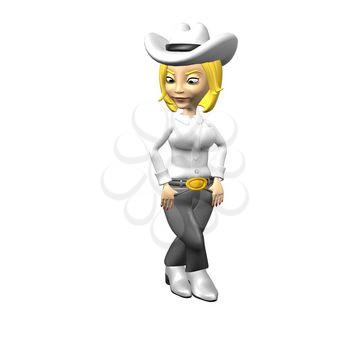 Cowgirl Clipart