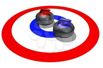 Curling Clipart