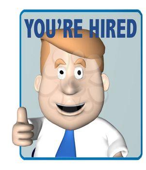 Hired Clipart
