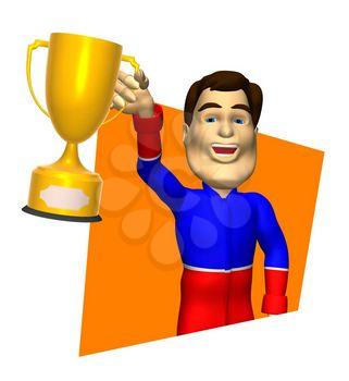 Winner-podium Clipart